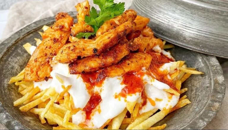 çökertme kebabı tavuklu