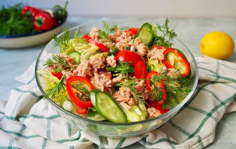 ton balklı salata